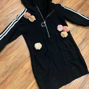 Trackstar Hoodie Mini Dress